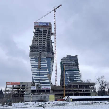 Olszynki Park w budowie [styczeń 2023] - fot 2